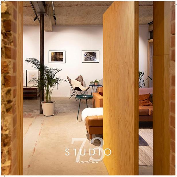 Studio73, Guesthouse Met Sauna Кортрейк Экстерьер фото